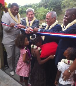 Inauguration officielle de l’installation de stockage des déchets non dangereux ce matin à Dzoumognié