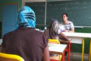 Dans la classe de Cyril Thammavong, pendant les vacances