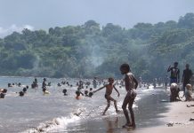 Le nouvel an se fête sur les plages