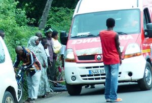 Accident cycliste Majicavo