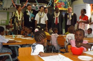 A l'école maternelle de Kaweni