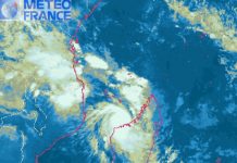 Hellen, ? 280km de Mayotte, alerte ?Fortes pluies? lev?e, vigilance ?Forte houle? maintenue