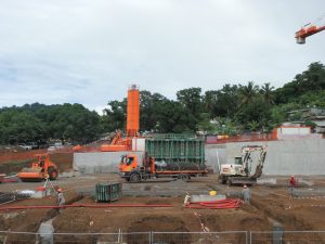 Chantier EDM à Kawéni