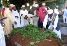 Zaïna Meresse portée en terre