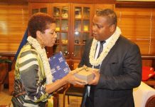 Daniel Zaïdani reçu par George Pau-Langevin