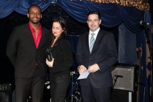Lors de la remise des Lukas Awards en 2013