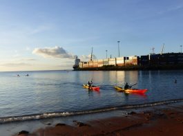 Kayakee raid : l’île à la force des bras