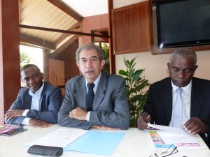 Ibrahim Aboubacar, Philippe Le Constant et Soilihi Ahamada