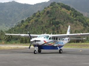 Un des Cessna d'Inter Iles Air