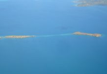 Une épave dans le sud-ouest de Mayotte