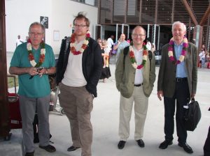 François Soulage (Secours Catholique), Olivier Lebel (Apprentis d'Auteuil), Patrick Scauflaire et Bernard Prévost (Médecins du Monde)