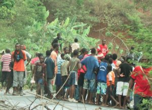 Barrage tenu par les jeunes en 2011