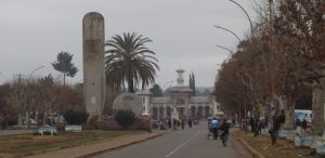 L'ancienne gare dans le centre-ville d'Antsirabé à Madagascar