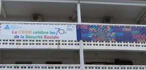 Les 70 ans de la "vieille dame" métropolitaine s’affichent haut en couleur sur la façade de la CSSM