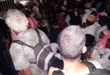 Incidents à l'amphidrome hier au soir