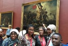 Grand bain culturel parisien pour des étudiants Mahorais