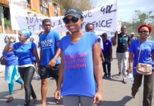 Succession de manif pour la paix à Kawéni