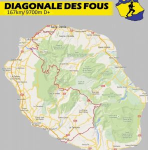 Le parcours de la diagonale des fous 2016