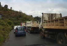 Camion en panne: De très gros bouchons au nord de Mamoudzou
