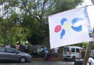 Une petite dizaine de grévistes ce mardi matin du SNUipp qui avancent 110 écoles fermées