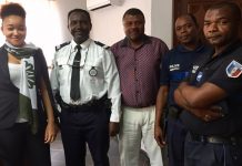 Acoua reçoit le capitaine Chamassi pour travailler sur la sécurité