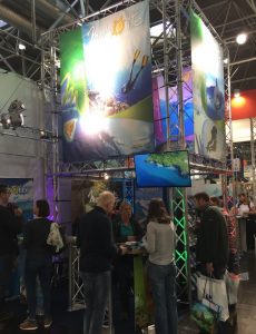 Le stand de Mayotte au Boot de Düsseldorf