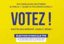 Elections syndicales: Encore une semaine de vote dans les petites entreprises