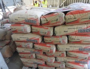 Le ciment Hodari en provenance de Malaisie