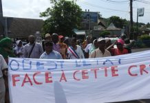 Crise de l’eau : Mini manif pour un maxi problème sanitaire