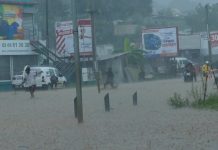 Déluge de pluies ce midi dans le nord et le centre de l'île