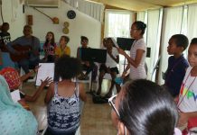 Chants au programme des vacances pour les enfants de la future classe CHAM