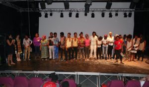 Danseurs, comédiens et organisateurs ont offert un spectacle de qualité