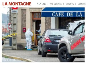 "La Montagne" suit le déroulement de l'enquête (Capture d'écran)