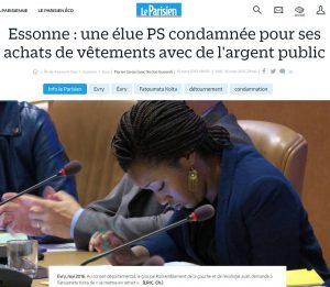 L'élue et ancienne attachée parlementaire condamnée (Capture d'écran: Le Parisien)