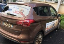 La voiture du CRIJ vandalisée