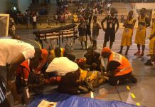 Deux joueurs blessés par la chute d’un panier de basket lors de la demi-finale retour des play-offs
