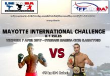 La nouvelle ligue des sports de contact de Mayotte propose son 1er gala international de kick-boxing
