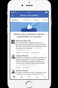 Présidentielle Facebook comparateur PORTABLE