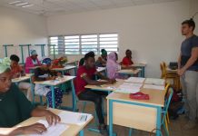 Avec les candidats pour passer l’épreuve de philo dont nous publions les sujets