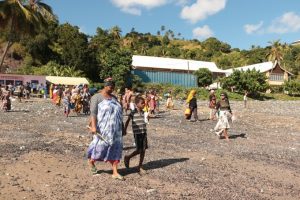 Découverte de la ressource après 3 mois de fermeture (crédit - Camille Lecat : Agence française pour la biodiversité)