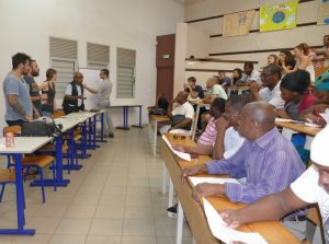 Réunion d'une partie des enseignants du collège de Pamandzi mercredi