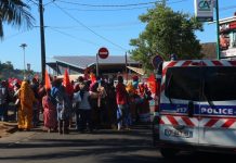 Grève à MCG: de vives tensions et des blessés