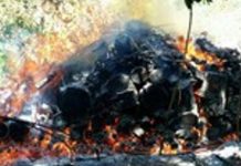 Destruction de puits de charbon illégal à Dzoumogné