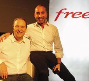 Xavier Niel et Hassanein Haridjee possèdent Telco OI à part égales et donc les marques Only et Free dans la région (Photo: JIR)