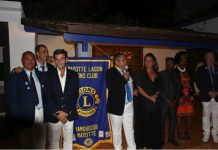 Passation de pouvoirs aux Lions Club Lagon et annonce d’une action à Mayotte