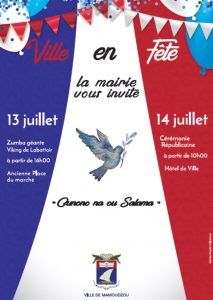 Mamoudzou fête affiche