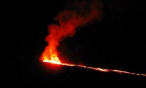 Le Piton de la fournaise ce vendredi 14 juillet: Photo du Piton de Bert (JIR)