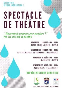 Agenda Théâtre risque inondations