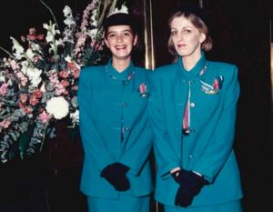 Le premier uniforme Air Austral de 1990 (Photo: JIR)