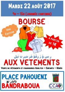 Bandraboua bourse aux vêtements